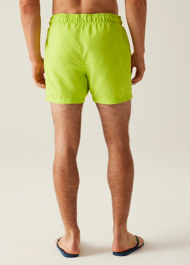 Regatta Citron Leaf Print Mawson III Swim Shorts