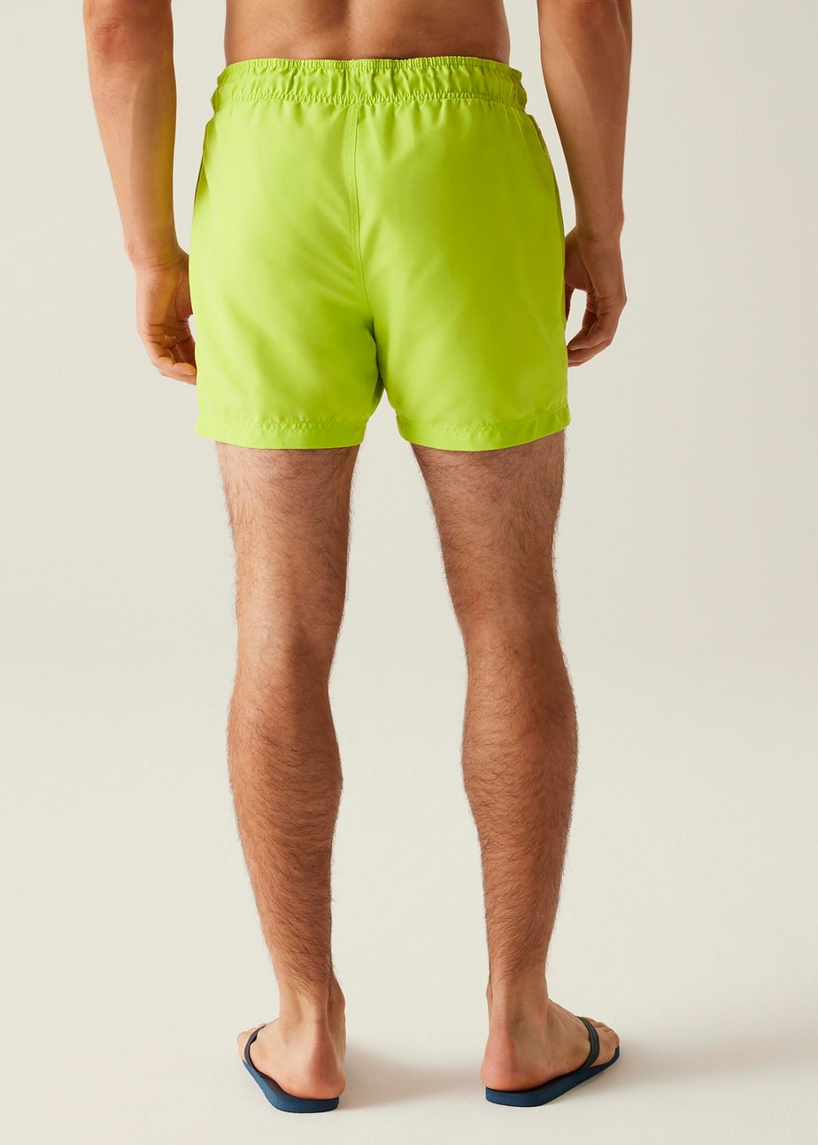 Regatta Citron Leaf Print Mawson III Swim Shorts