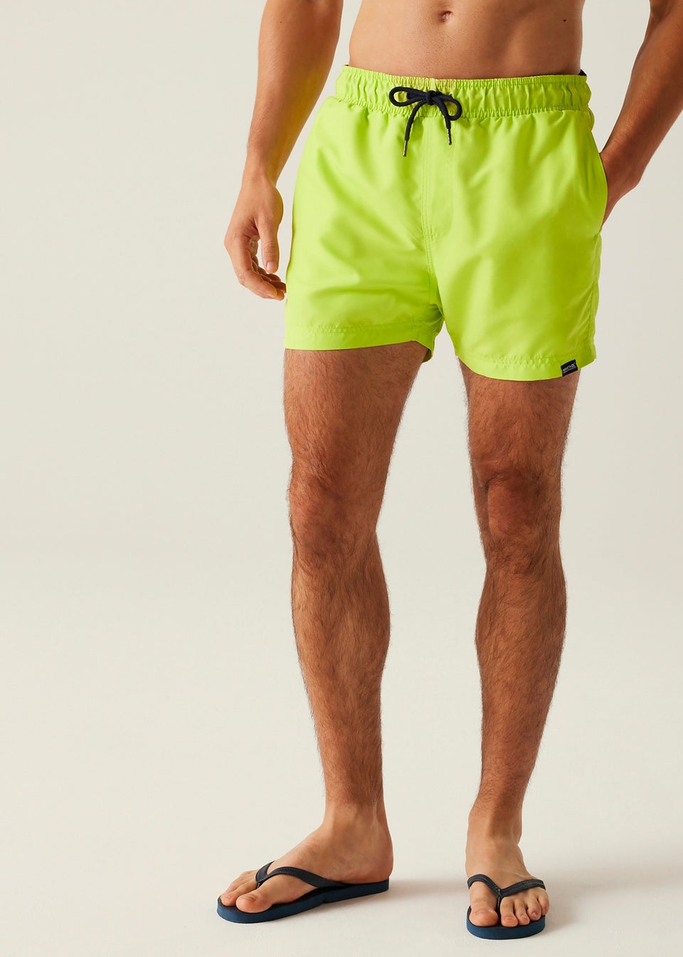 Regatta Citron Leaf Print Mawson III Swim Shorts