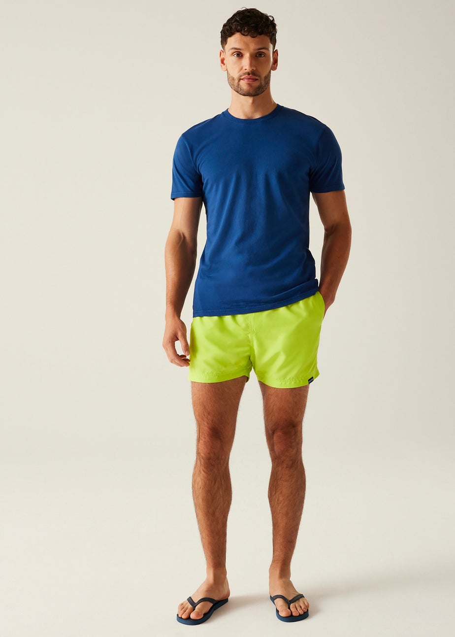 Regatta Citron Leaf Print Mawson III Swim Shorts