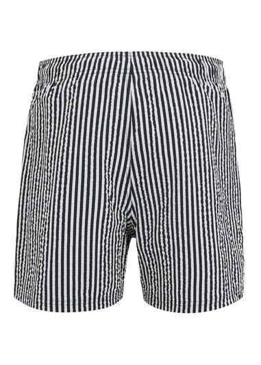Regatta Navy/White Seersucker Stripe Loras Swim Shorts