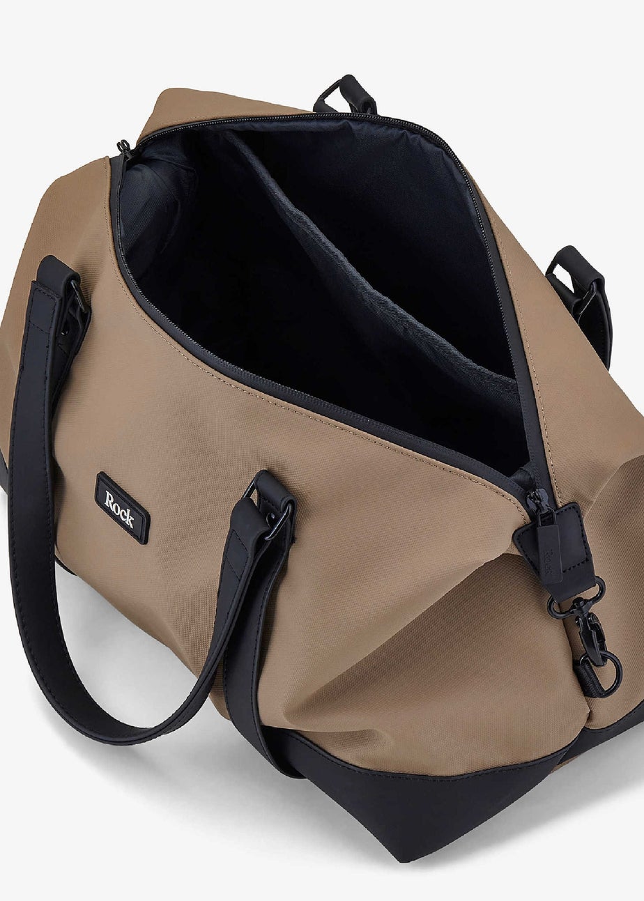 Rock Harper Beige Holdall