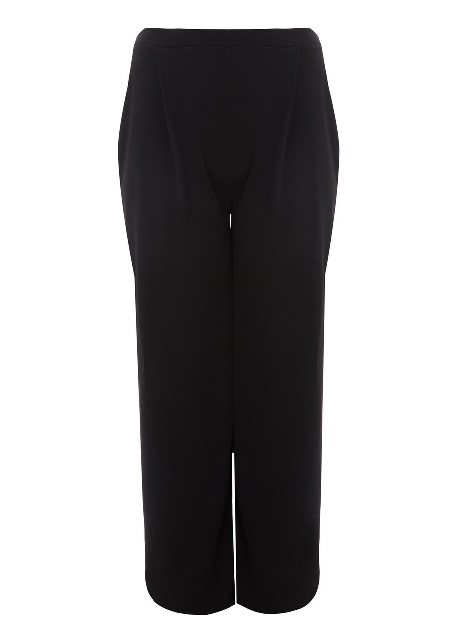 Quiz Black Curve Palazzo Trousers