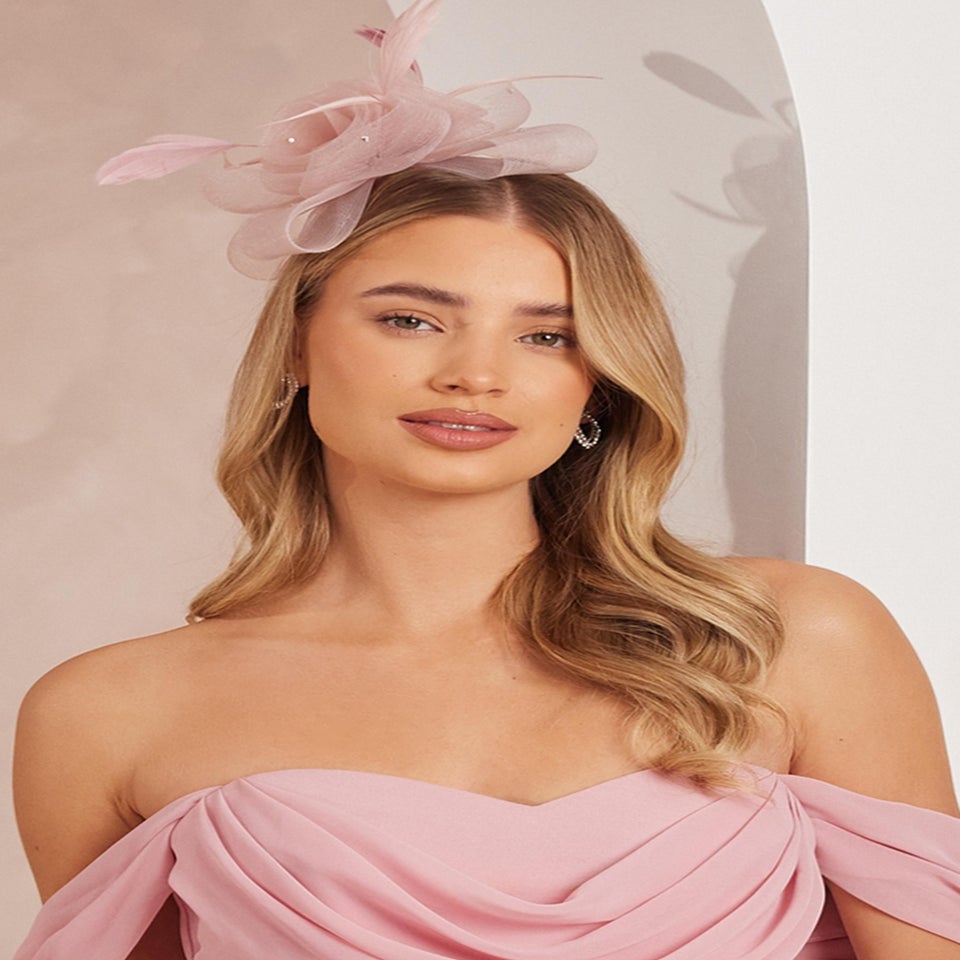 Quiz Pink Flower Headband Fascinator