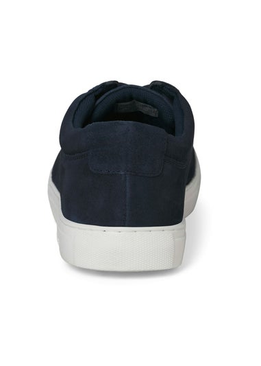 Jack & Jones Navy Galaxy Suede Trainers