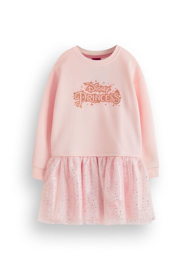 Disney Princess Kids Pink Sweater Dress (2-8 Years)
