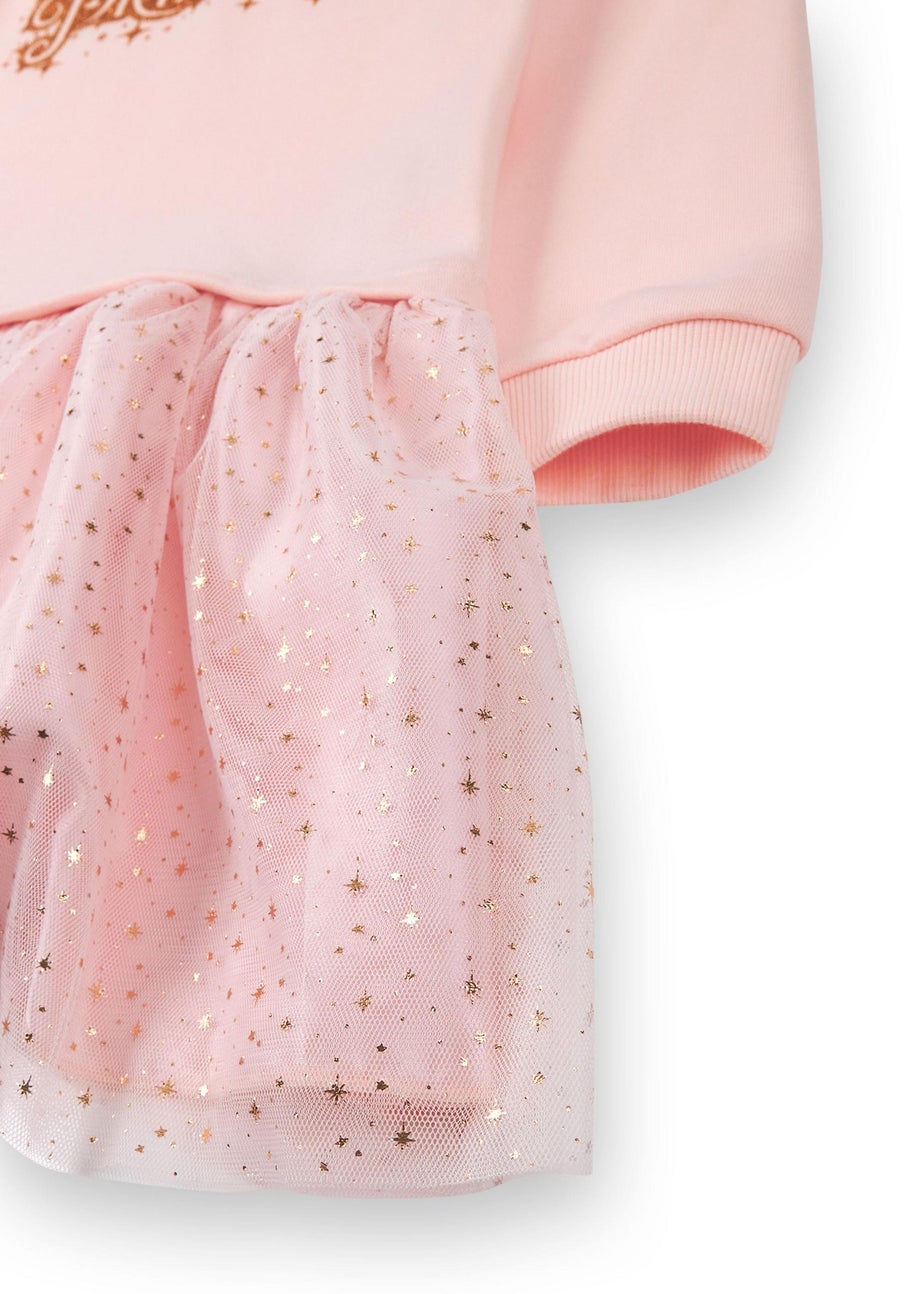 Disney Princess Kids Pink Sweater Dress (2-8 Years)