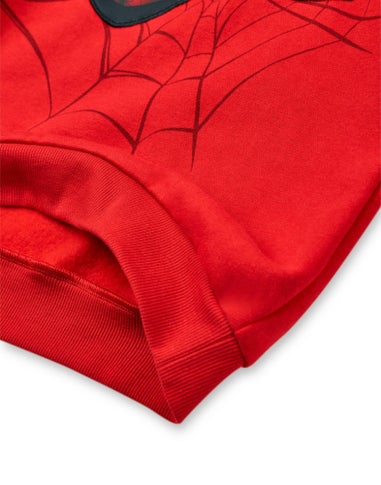 Vanilla Underground Marvel Spiderman Kids Red Sweatshirt (2-8 years)