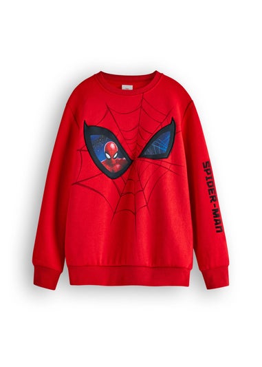 Marvel Spiderman Kids Red Sweatshirt (2-8 years)