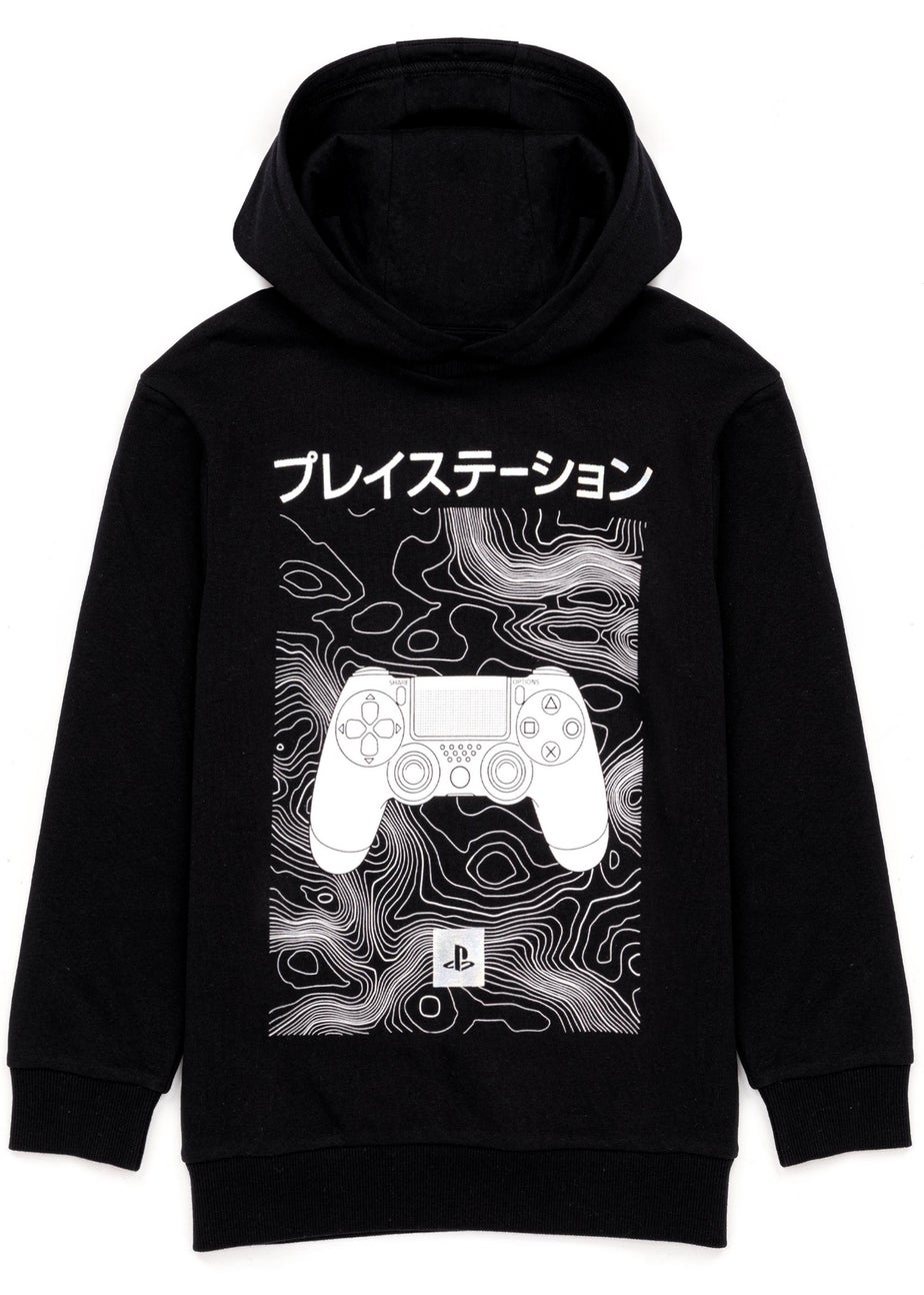 PlayStation Kids Controller Black Hoodie