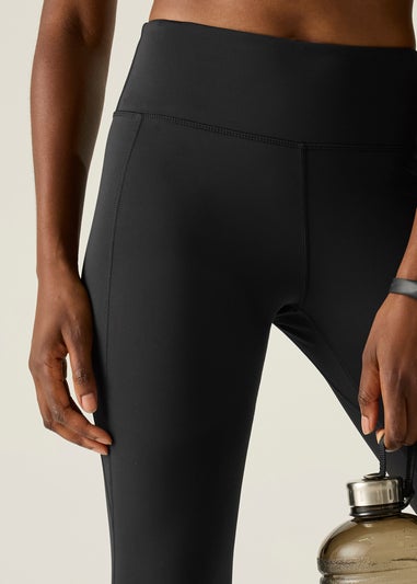 Dare 2b Black Influential II 1/3 UV Protective, Quick Drying Leggings