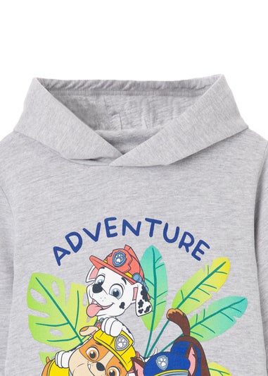 Paw Patrol Advernture Squad Kids Grey Marl Hoodie (3-8 years)