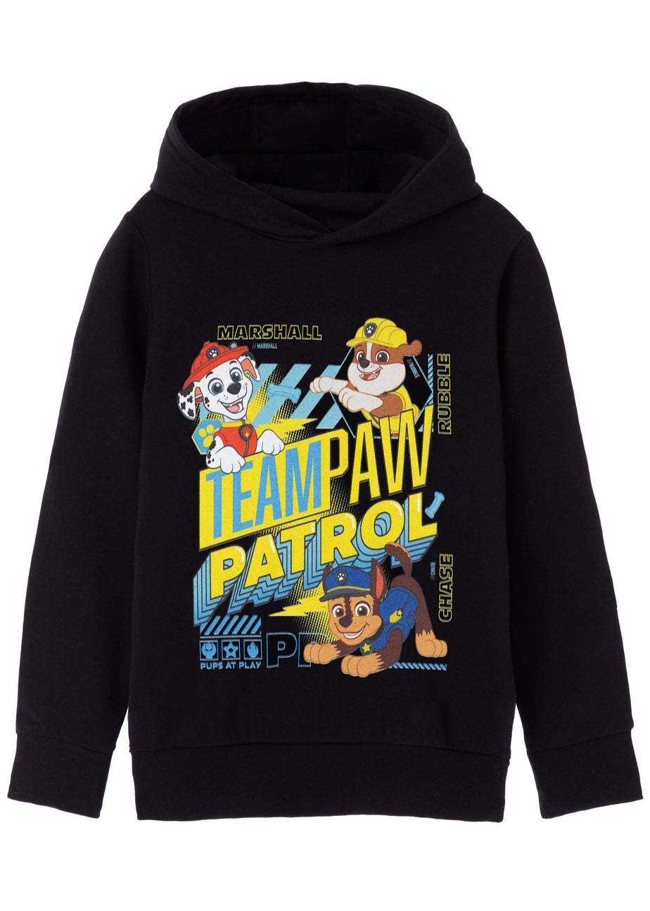 Paw Patrol Team Paw Kids Black Hoodie (3-8 years)