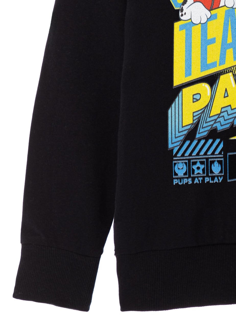 Paw Patrol Team Paw Kids Black Hoodie (3-8 years)