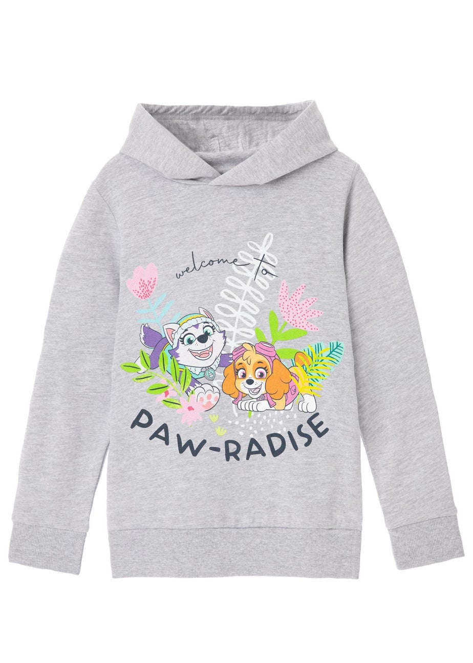 Paw Patrol Paw Radise Kids Grey Marl Hoodie (3-8 years)