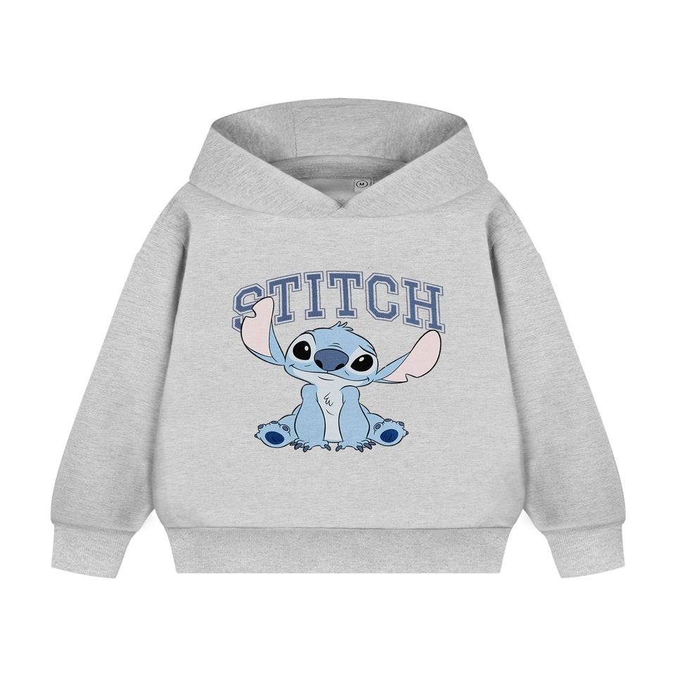 Disney Lilo & Stitch College Kids Grey Hoodie (3-14 years)