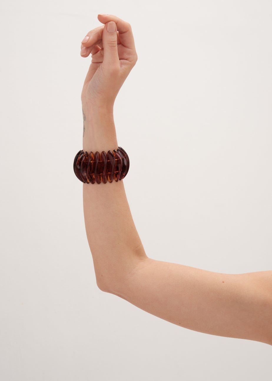Mood Tort Resin Stretch Bracelet