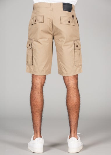 Tokyo Laundry Stone Cotton Cargo Style Short With Pockets