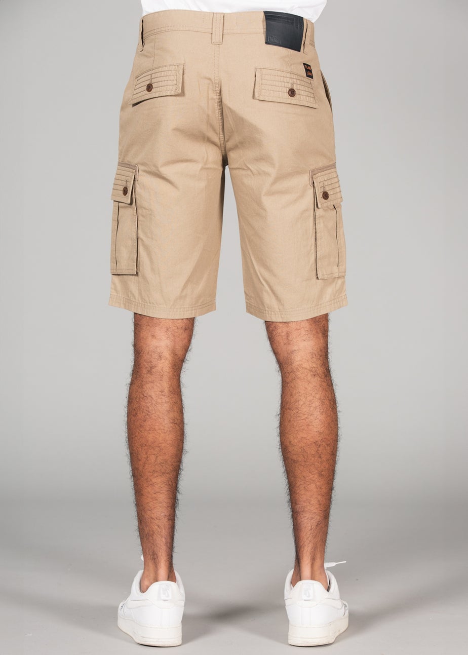 Tokyo Laundry Stone Cotton Cargo Style Short With Pockets