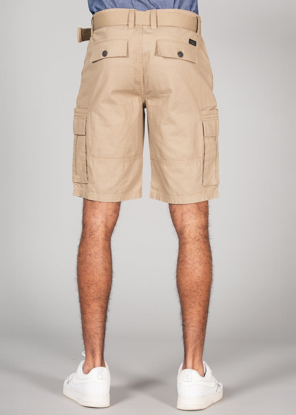 Tokyo Laundry Stone Cotton Ripstop Cargo Shorts