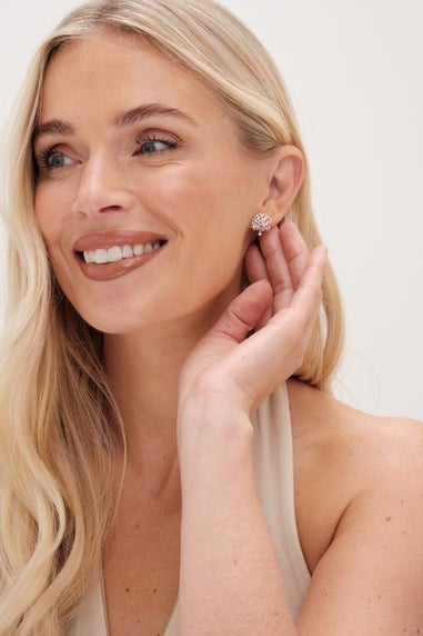 Simply Silver Sterling Silver 925 Polished Meaningful Tree Stud Earrings