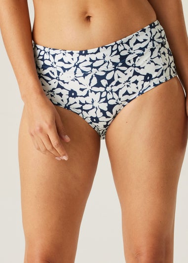 Regatta Navy Large Floral Paloma Swim Brief