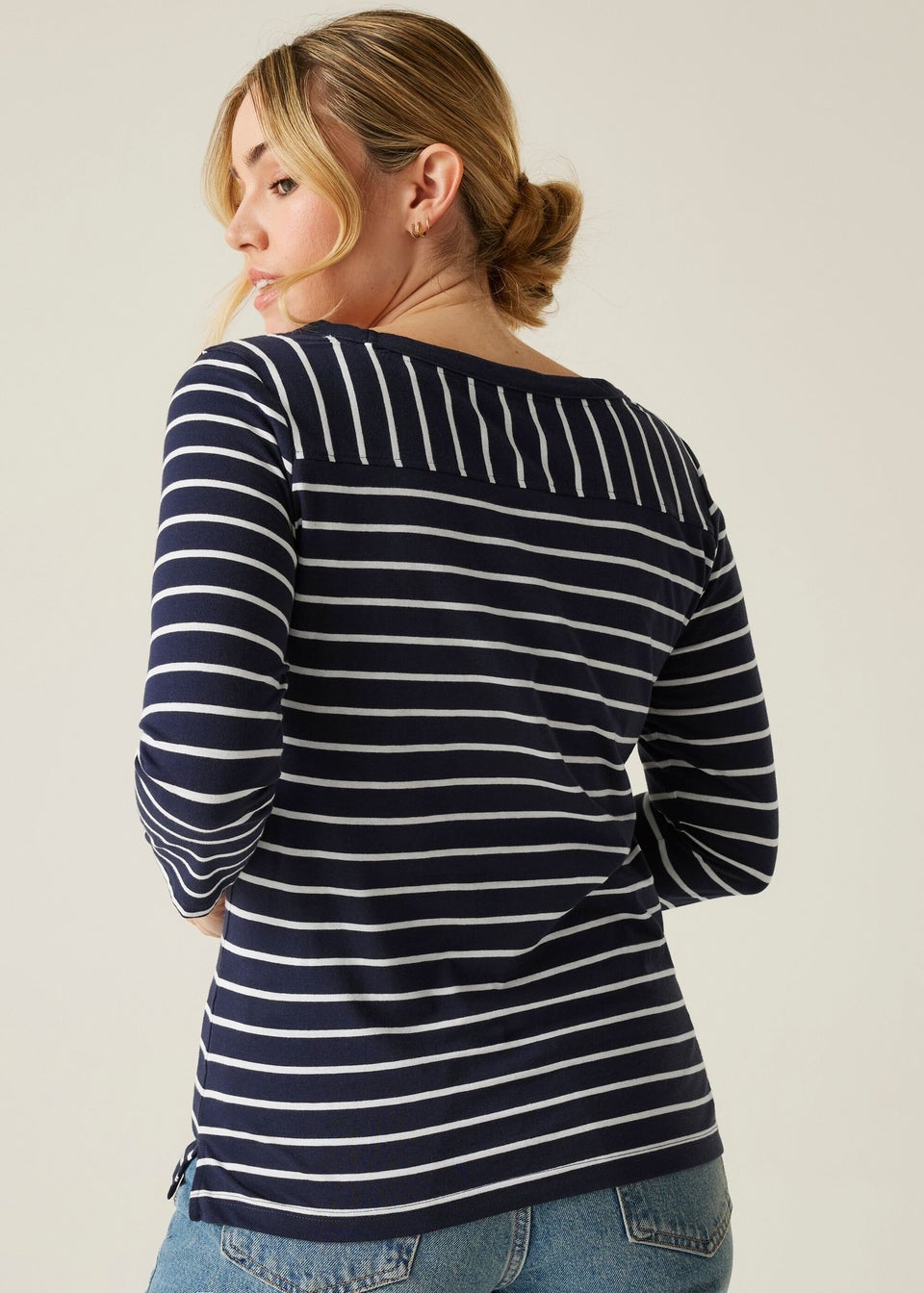 Regatta Navy Stripe Bayletta II Tee