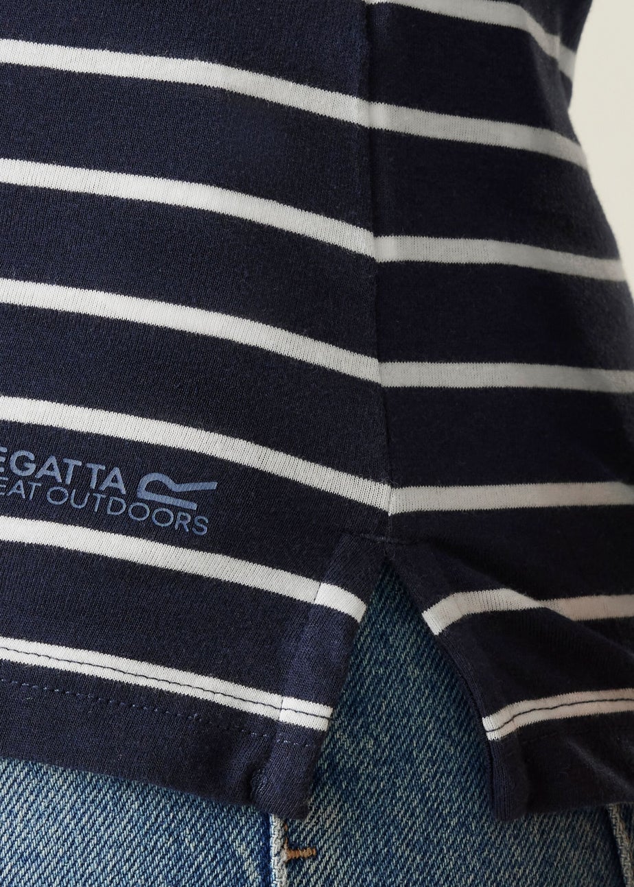 Regatta Navy Stripe Bayletta II Tee