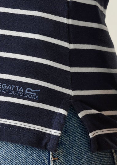 Regatta Navy Stripe Bayletta II Tee