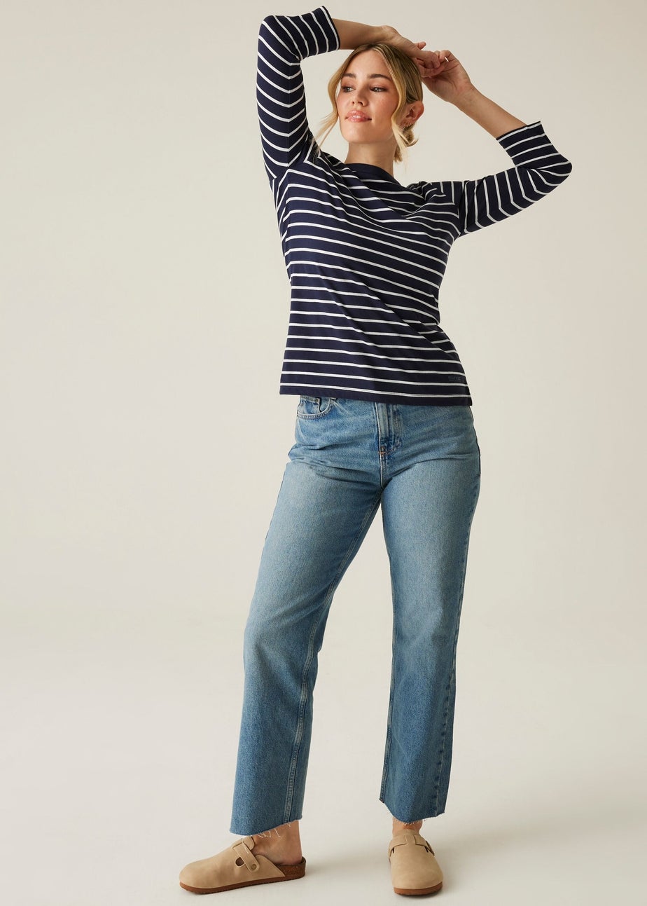 Regatta Navy Stripe Bayletta II Tee