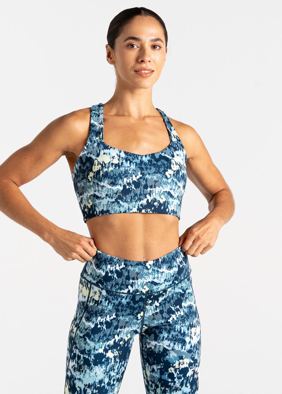 Dare2b Mist Dash Print Swift III Quick Dry Bra