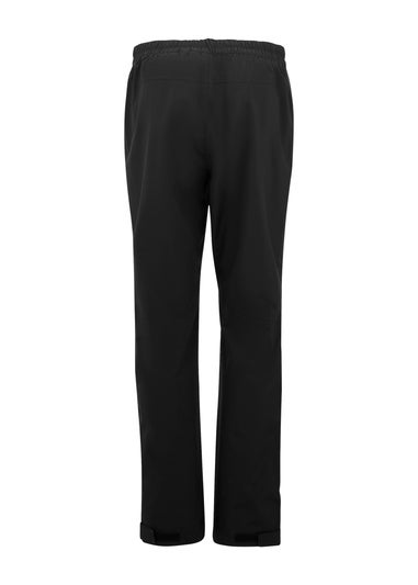 Regatta Black Highton Stretch Waterproof Breathable Isotex Stretch Overtrousers