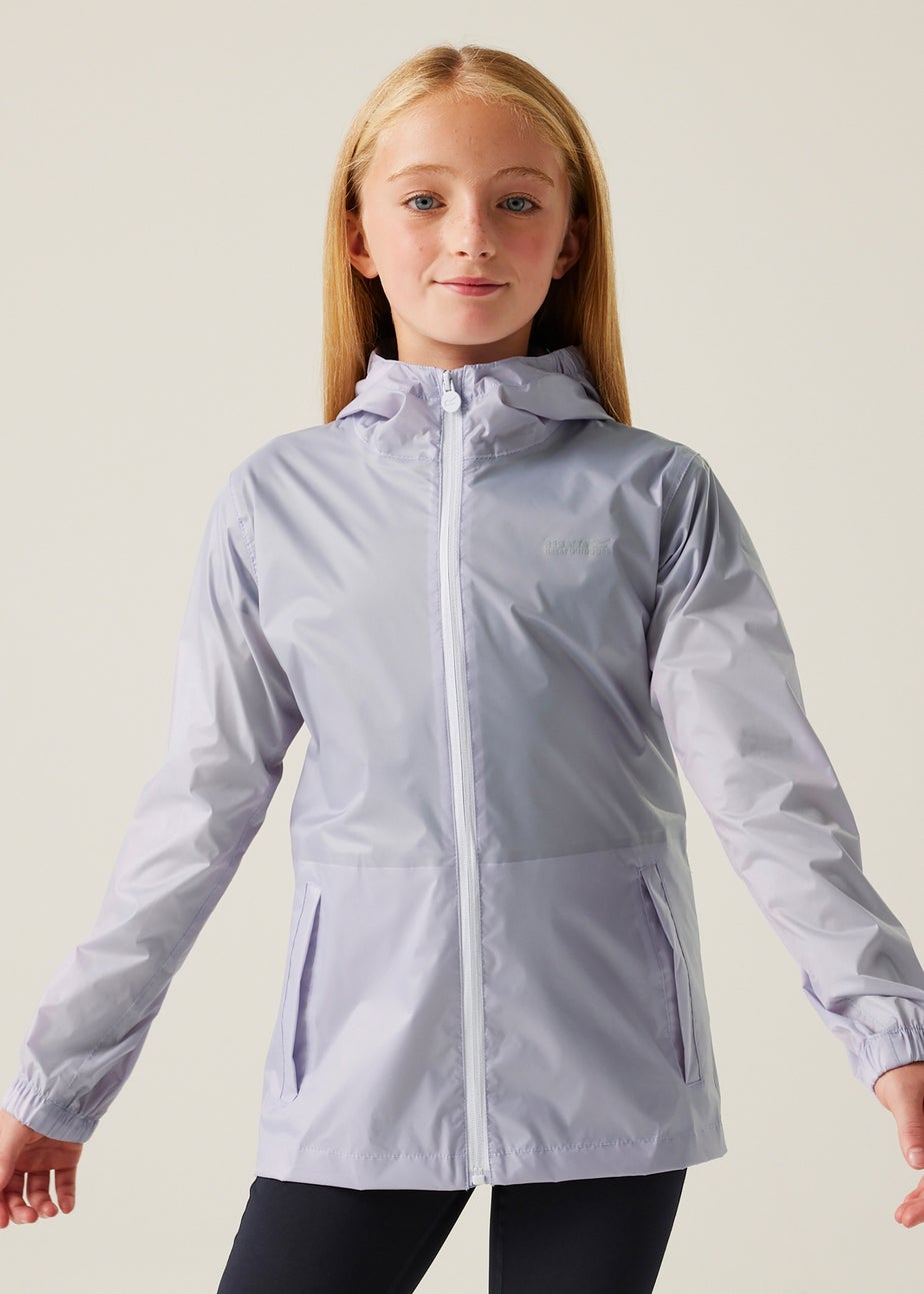 Regatta Thistle Hint Kids Pack-It III Waterproof Breathable Isolite Jacket (3-16 Years)