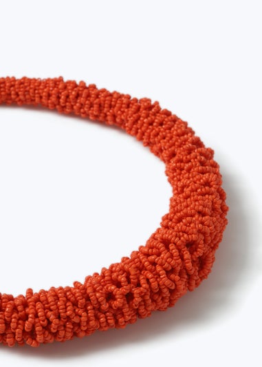 Muse Red Sea Bead Necklace