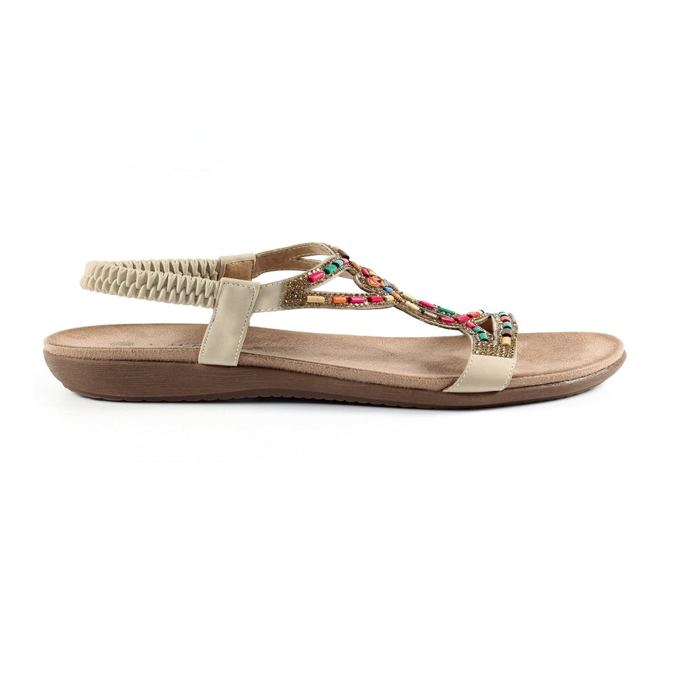 Lunar Beige Mariella Sandal