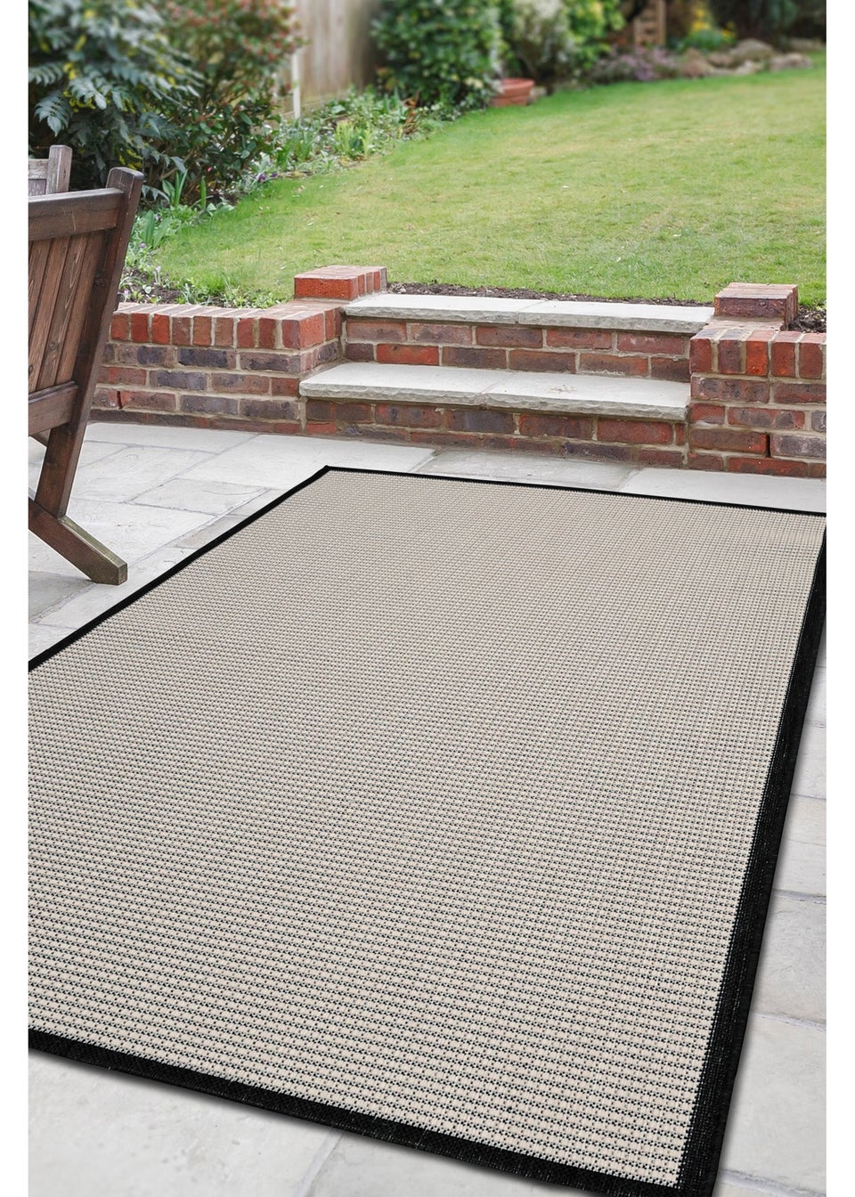 Homemaker Mono Border Rug