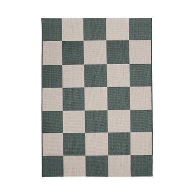 Homemaker Green Chequer Rug