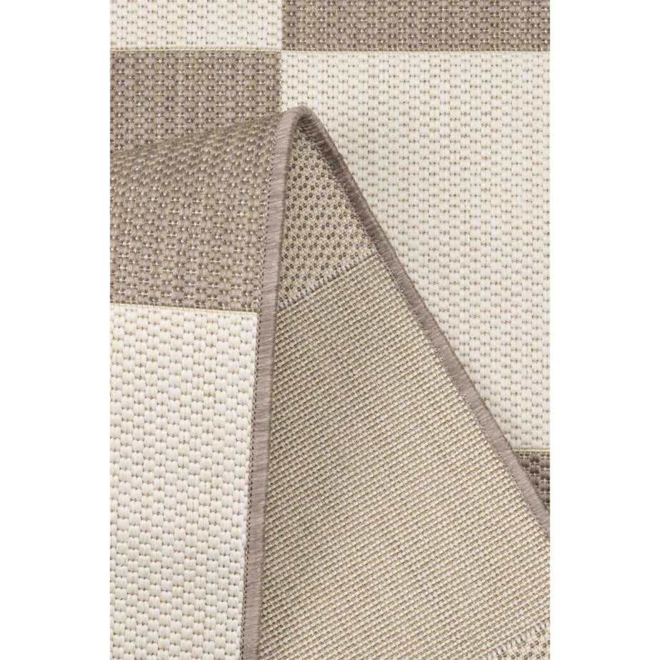 Homemaker Natural Chequer Runner Rug