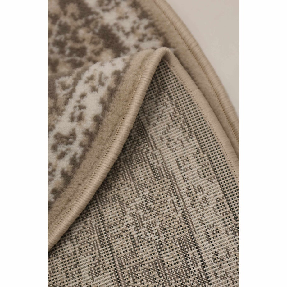 Homemaker Traditional Natural Round Rug