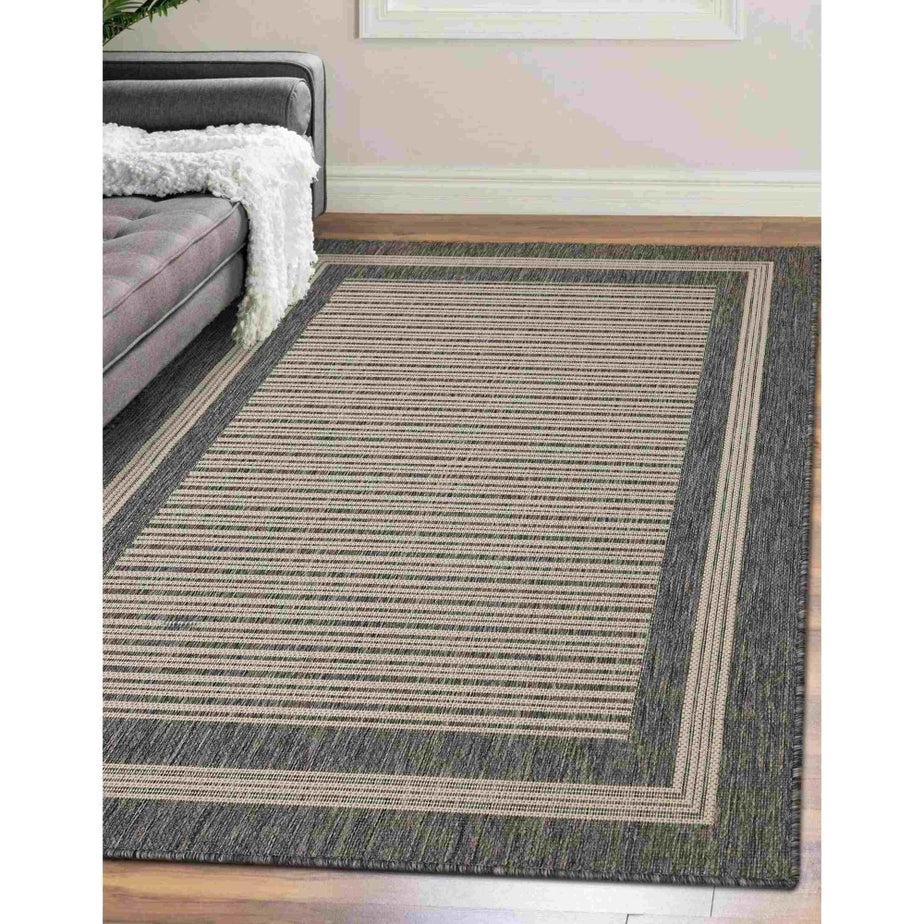 Homemaker Gel Backed Border Steel Rug