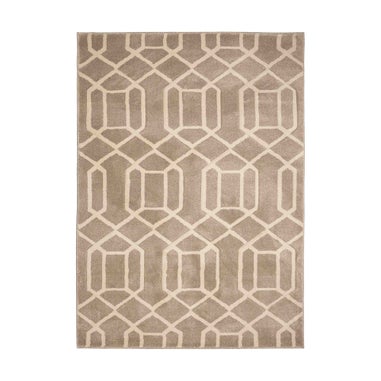 Homemaker Lattice Natural Rug