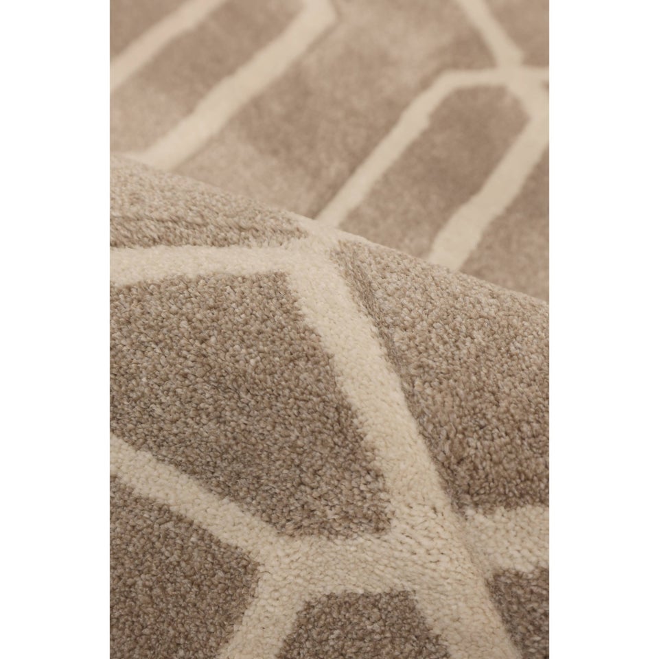 Homemaker Lattice Natural Rug