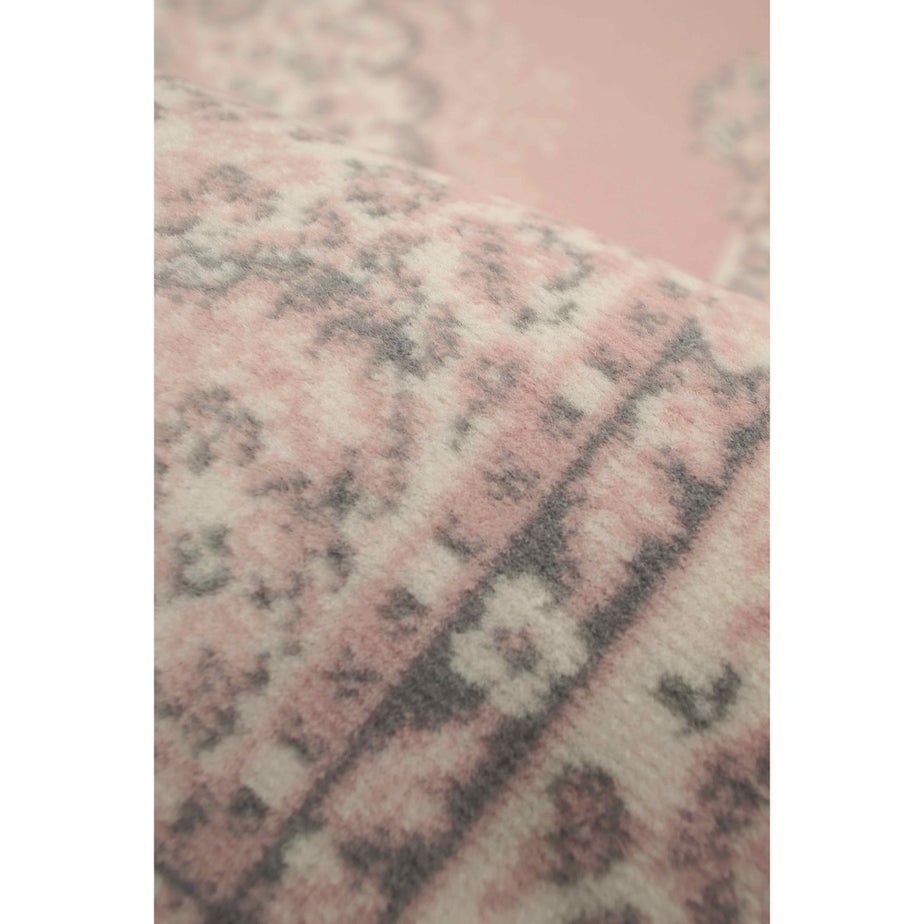 Homemaker Pink Traditional Rug
