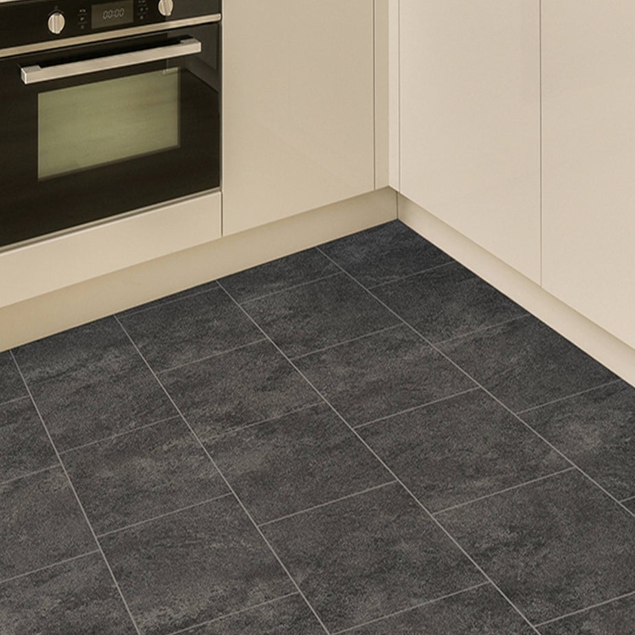 Homemaker Nicole Grey Precut Vinyl Floor 3 x 2m