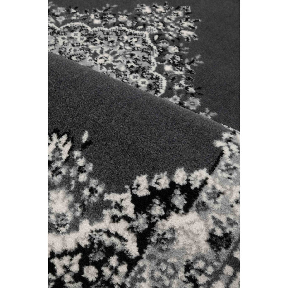 Homemaker Grey Traditional Runner Rug