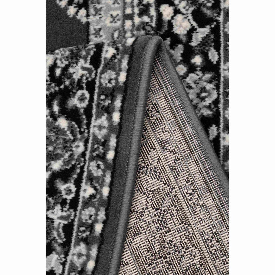 Homemaker Grey Traditional Runner Rug