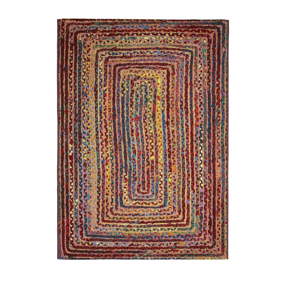 Homemaker Multicolour Border Rug