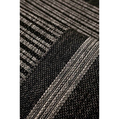 Homemaker Black Gel Backed Border Rug