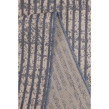 Homemaker Navy Hatch Design Rug