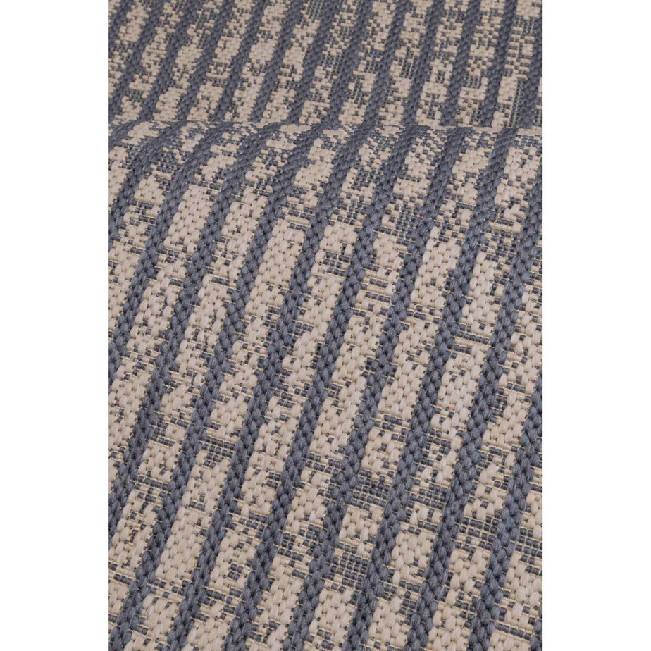 Homemaker Navy Hatch Design Rug